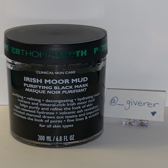 Peter Thomas Roth Irish Moor Mud Purify Black Mask
